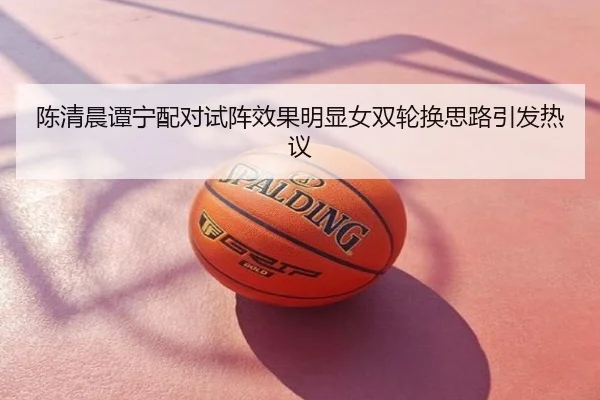 陈清晨谭宁配对试阵效果明显女双轮换思路引发热议